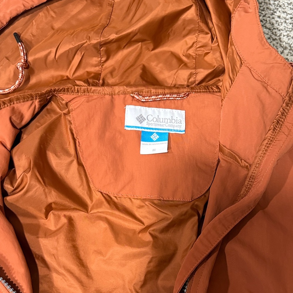 Columbia Women's Orange Utility Jacket - Picture 3 of 10
